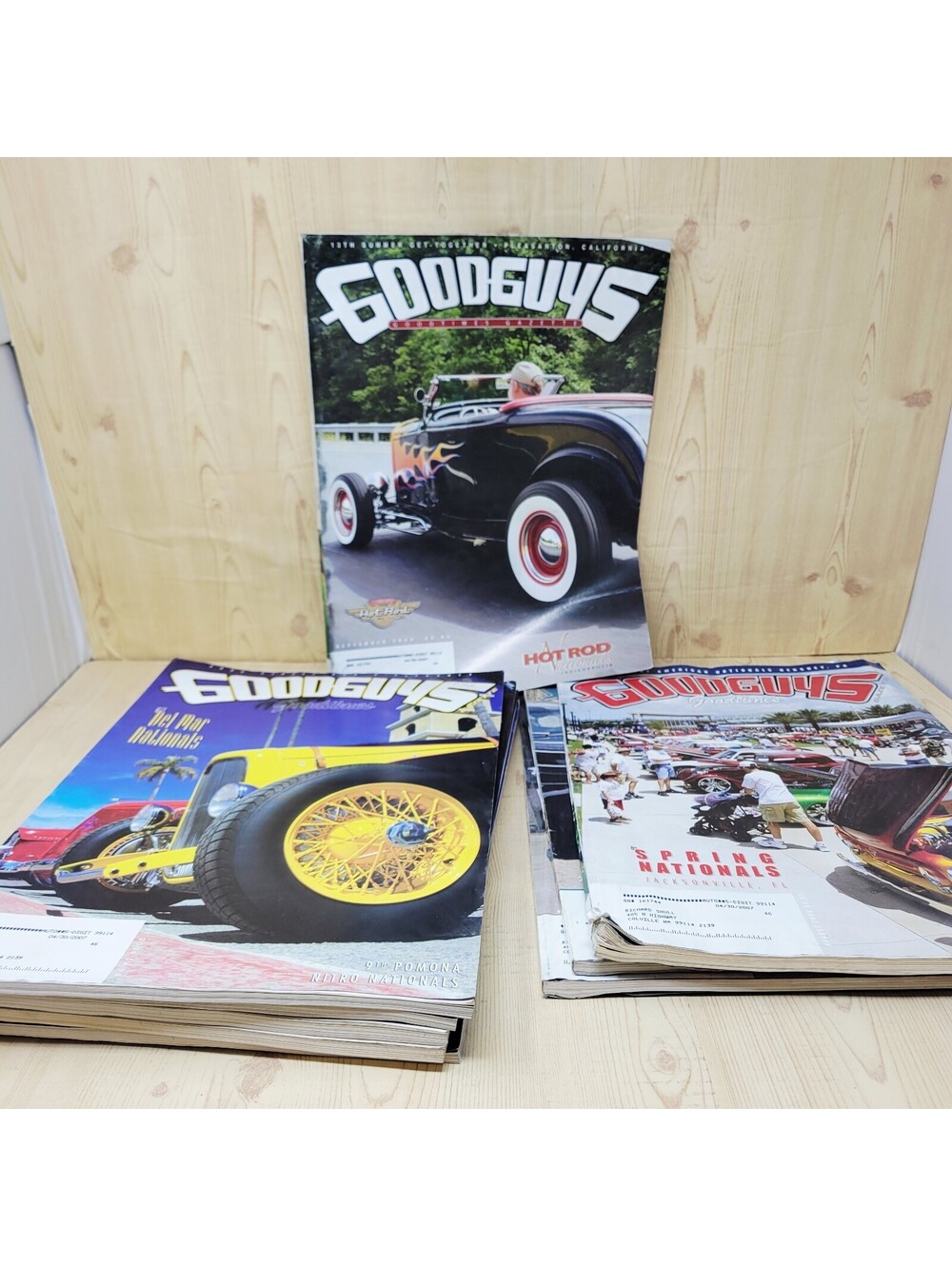 Lot of 9 Goodguys Goodtimes Magazine 2006  HOT RODDER'S PUBLICATION